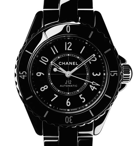 black chanel j12 watch